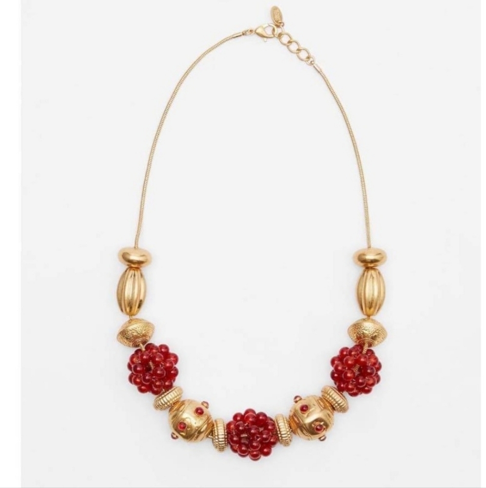 Zara bead necklace